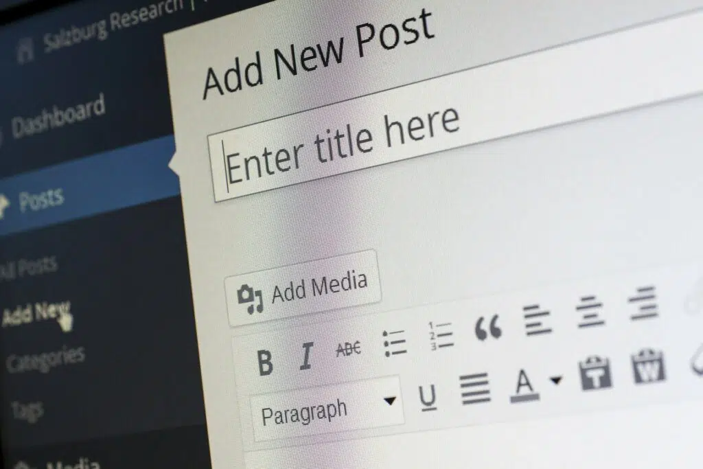 Article WordPress Gutenberg editor instructions