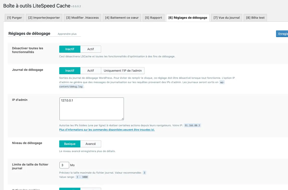 Litespeed Cache WordPress 10