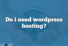 Do i need wordpress hosting?