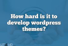 How hard is it to develop wordpress themes?