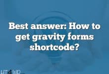 Best answer: How to get gravity forms shortcode?