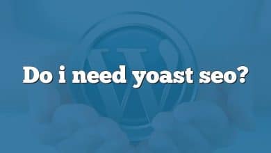 Do i need yoast seo?