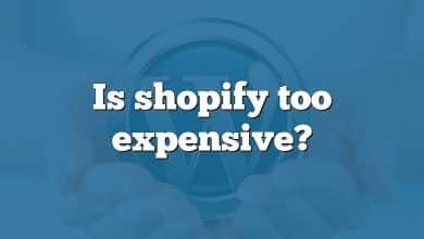 Is shopify too expensive?