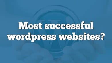 Most successful wordpress websites?