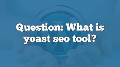 Question: What is yoast seo tool?