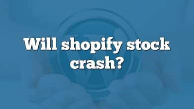 Will shopify stock crash?