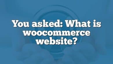 You asked: What is woocommerce website?