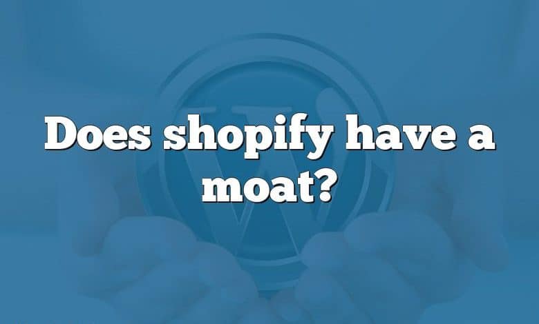 Does shopify have a moat?