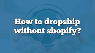 How to dropship without shopify?