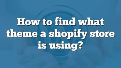 How to find what theme a shopify store is using?
