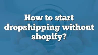 How to start dropshipping without shopify?