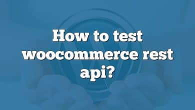 How to test woocommerce rest api?