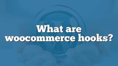 What are woocommerce hooks?