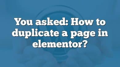 You asked: How to duplicate a page in elementor?
