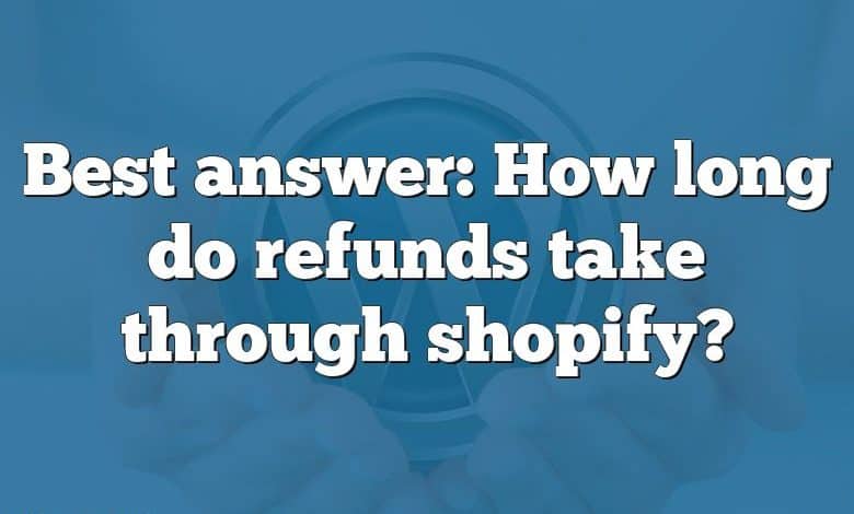 best-answer-how-long-do-refunds-take-through-shopify