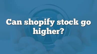 Can shopify stock go higher?